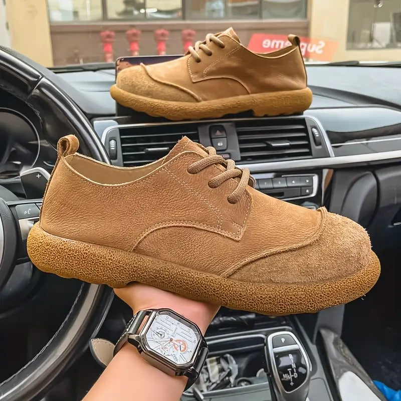 Men's Genuine Leather Orthopedic Shoes | Comfortable Elegant Dress Footwear 6