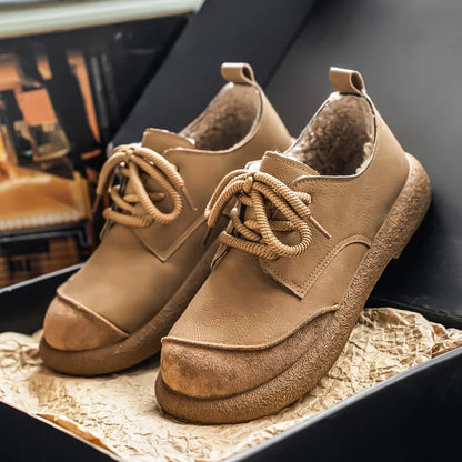 Men's Genuine Leather Sneakers | Handcrafted Comfortable Casual Shoes 6