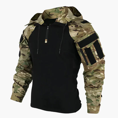 Men's Lightweight Water-Resistant Combat Jacket | Durable Versatile Autumn Winter Outerwear 1