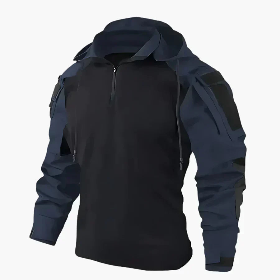 Men's Lightweight Water-Resistant Combat Jacket | Durable Versatile Autumn Winter Outerwear 3