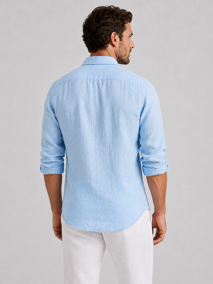 Caspian | Linen-Look Summer Shirt