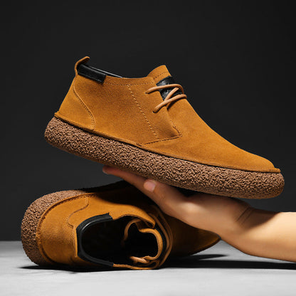 Men's Premium Suede Craft Shoes | Comfortable Orthopedic Urban Footwear 0