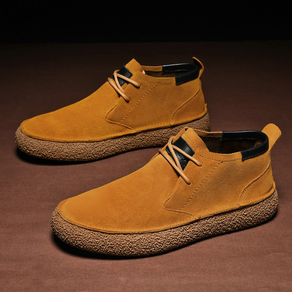 Men's Premium Suede Craft Shoes | Comfortable Orthopedic Urban Footwear 2