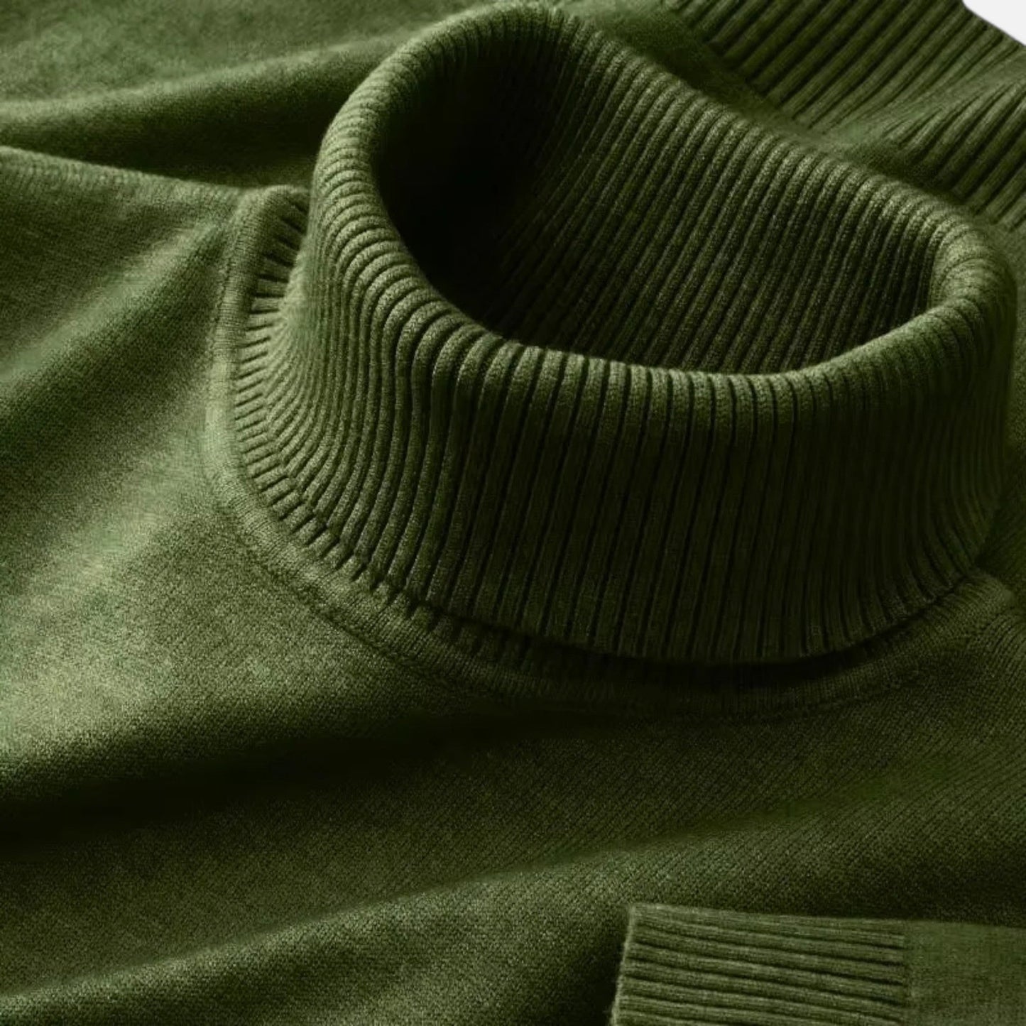 Men's Premium Wool Blend Turtleneck Sweater | Classic Comfortable Autumn Knitwear 8