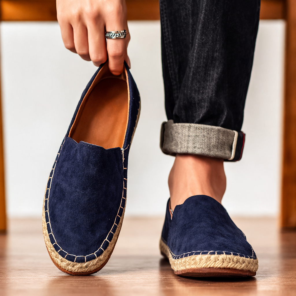 Men's Soft Suede Loafers | Comfortable Casual Slip-On Shoes for Warm Weather 3