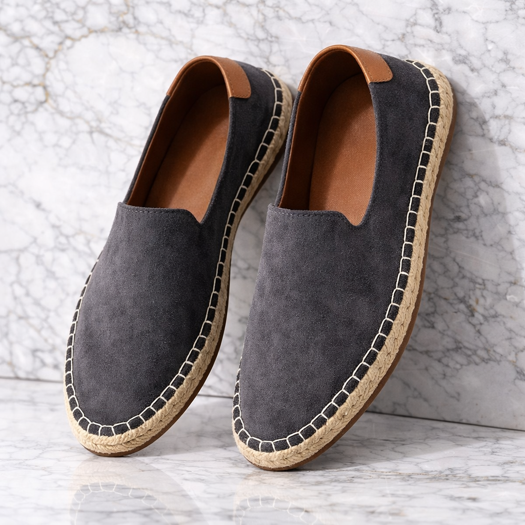 Men's Soft Suede Loafers | Comfortable Casual Slip-On Shoes for Warm Weather 8
