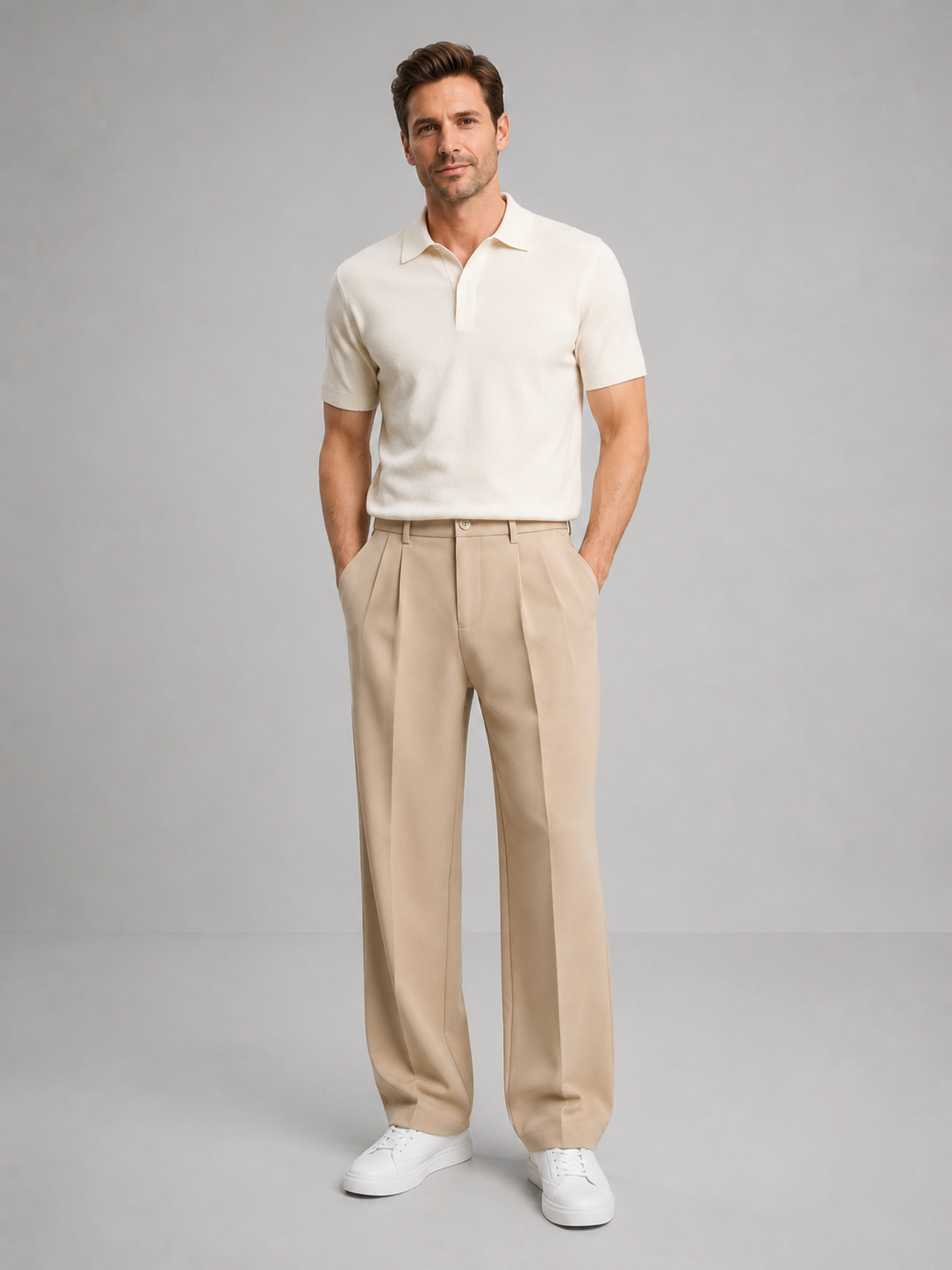 Ardwell | Men's Tailored Straight-Leg Trousers