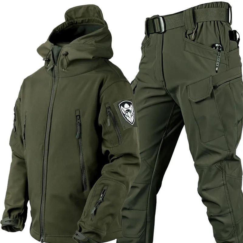 Men's Windproof Tactical Set | Durable Waterproof Outdoor Gear 3