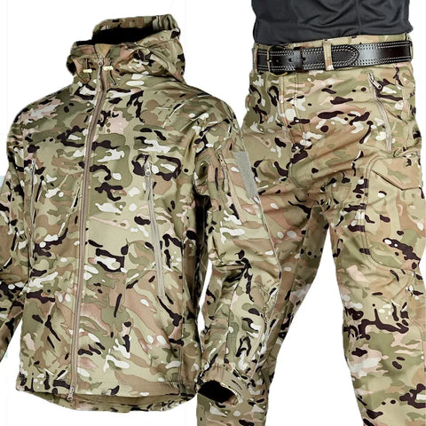 Men's Windproof Tactical Set | Durable Waterproof Outdoor Gear 4