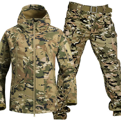 Men's Windproof Tactical Set | Durable Waterproof Outdoor Gear 8