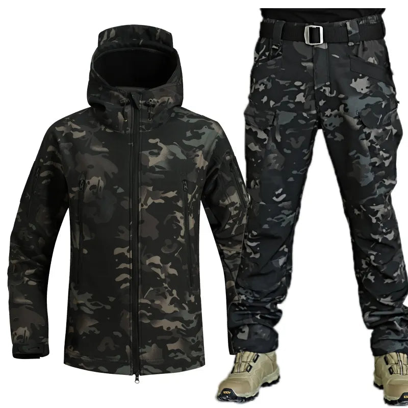 Men's Windproof Tactical Set | Durable Waterproof Outdoor Gear 9