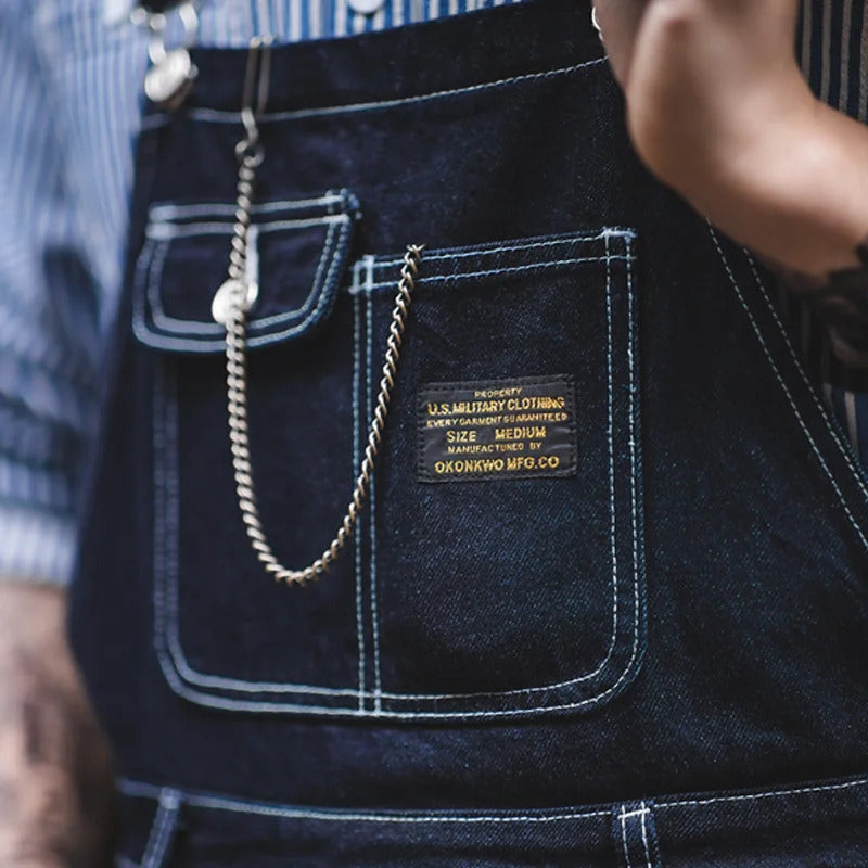 Polaris | Indigo Denim Work Overalls