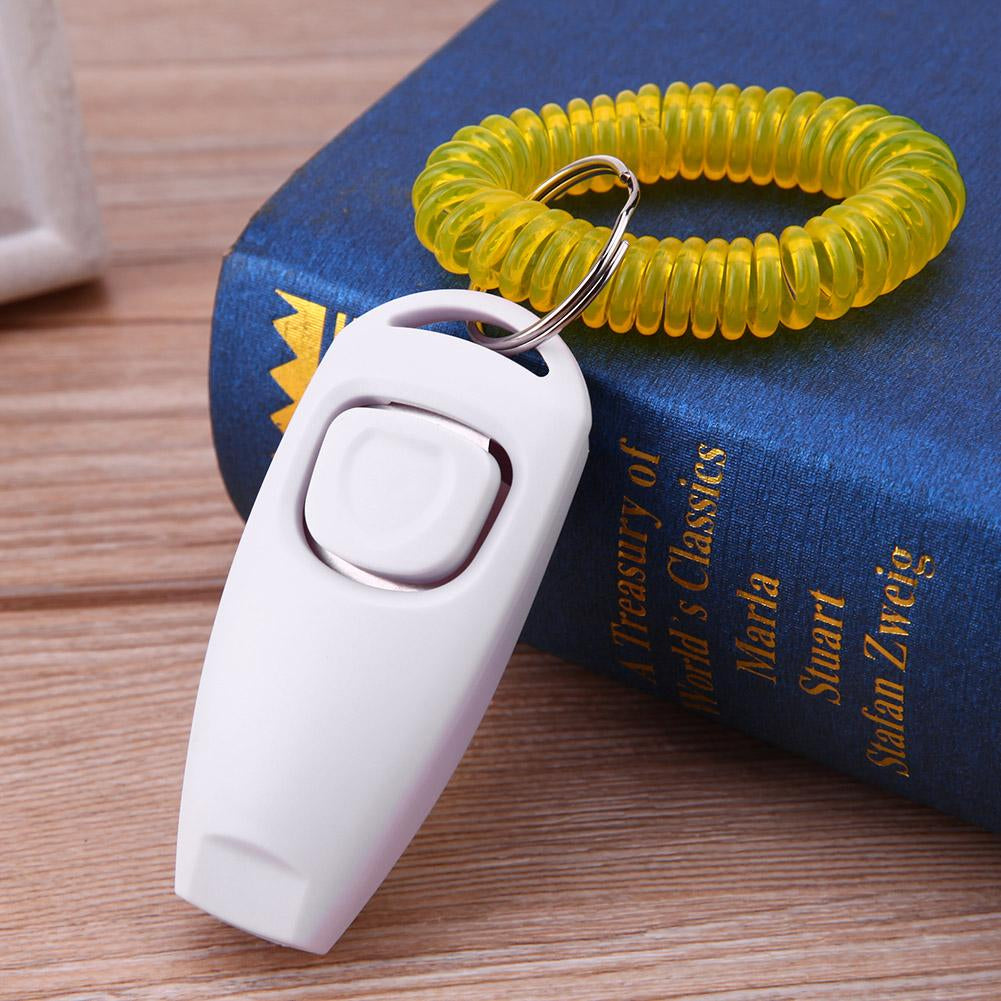 Premium 2-in-1 Dog Clicker with Integrated Whistle