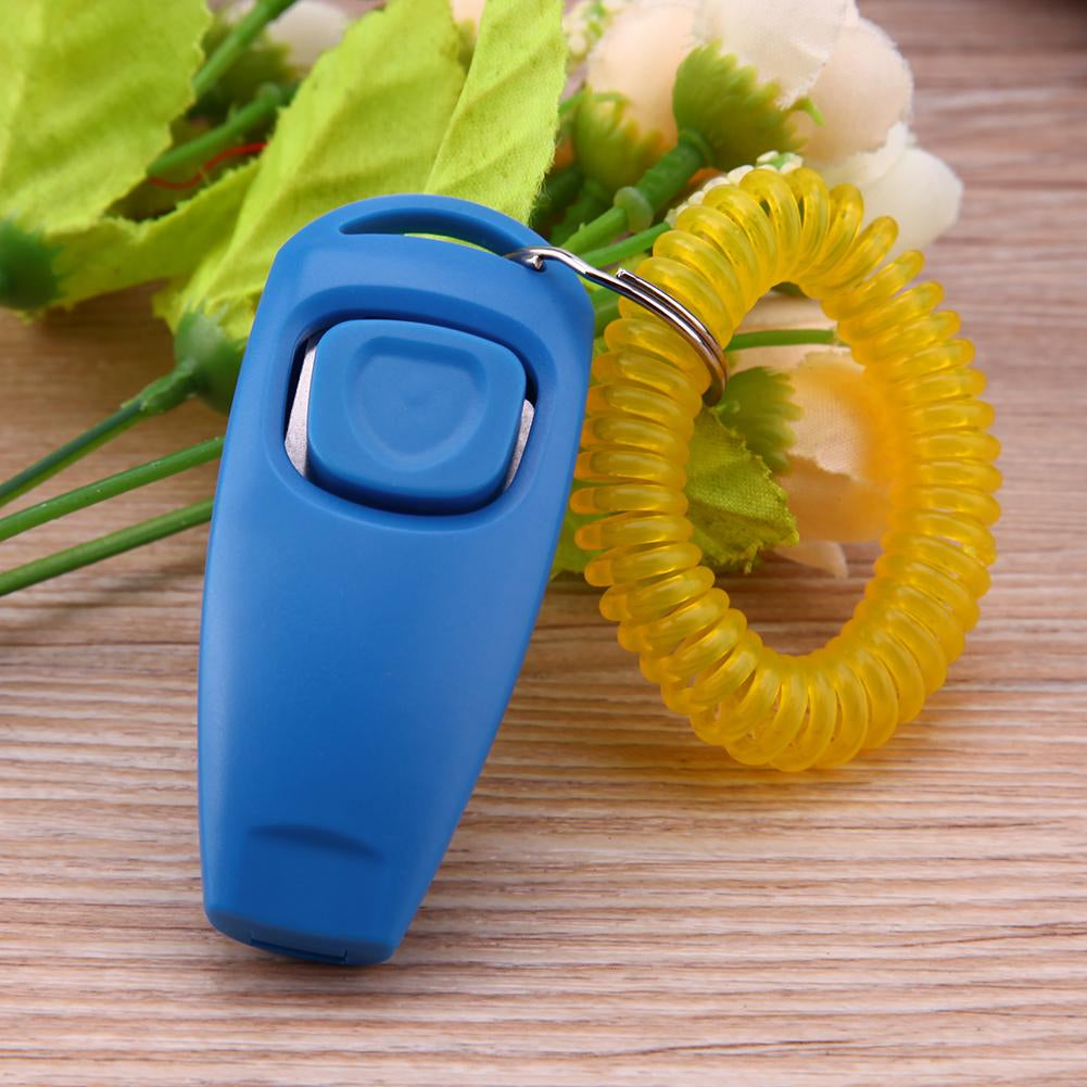 Premium 2-in-1 Dog Clicker with Integrated Whistle