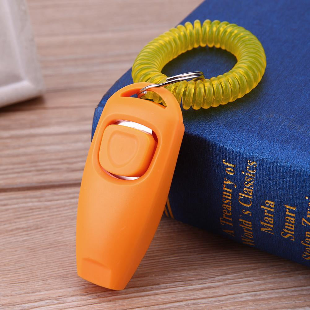 Premium 2-in-1 Dog Clicker with Integrated Whistle