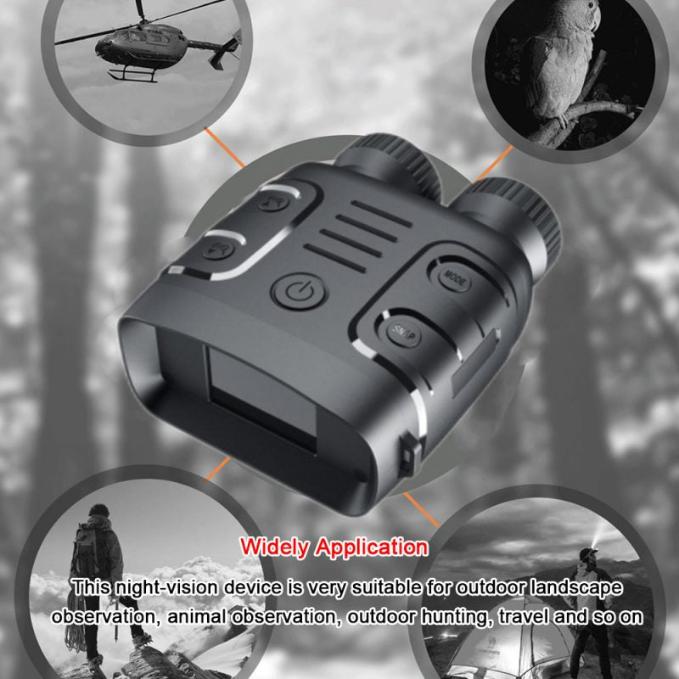 Infrared Night Vision Binoculars Camera - HD 4x Zoom Night Vision Goggles for Total Darkness