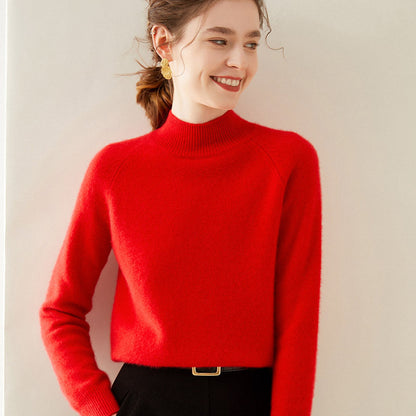 Anouk | Women's Half Turtleneck Knit Sweater