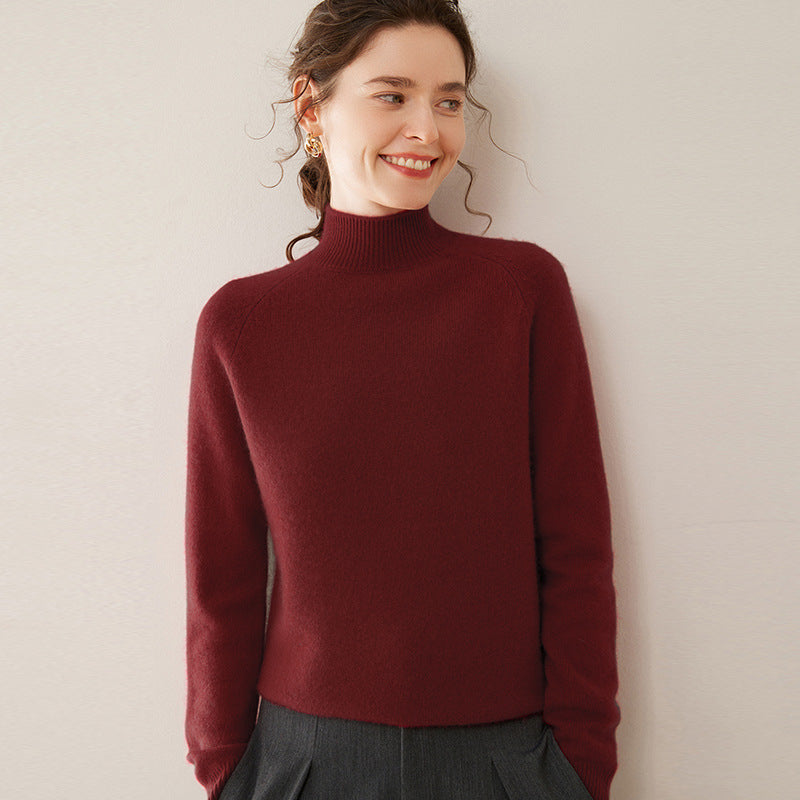 Anouk | Women's Half Turtleneck Knit Sweater