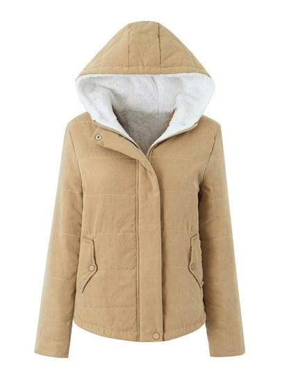 Harper | Hooded Fleece-Lined Puffer Jacket