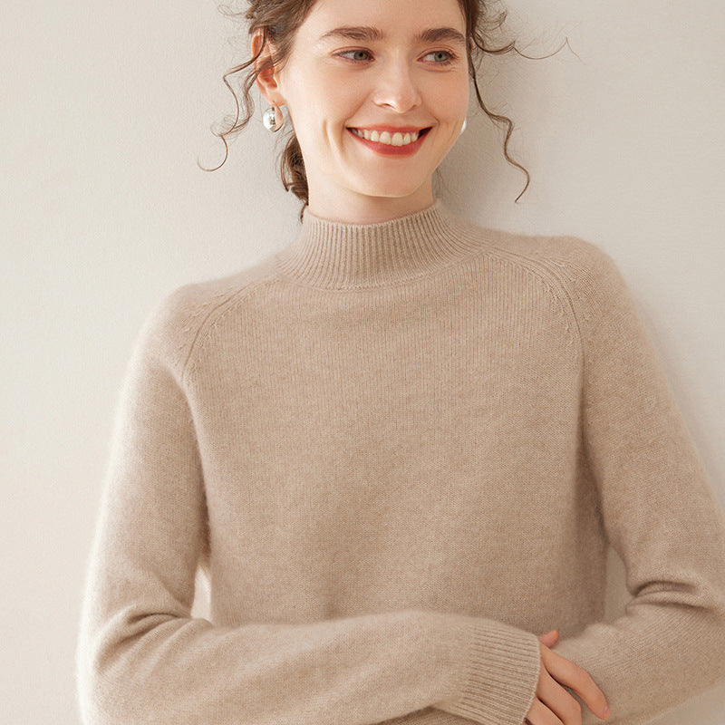 Anouk | Women's Half Turtleneck Knit Sweater