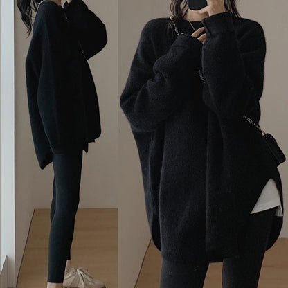 Margaux | Women's Longline Relaxed Knit Sweater