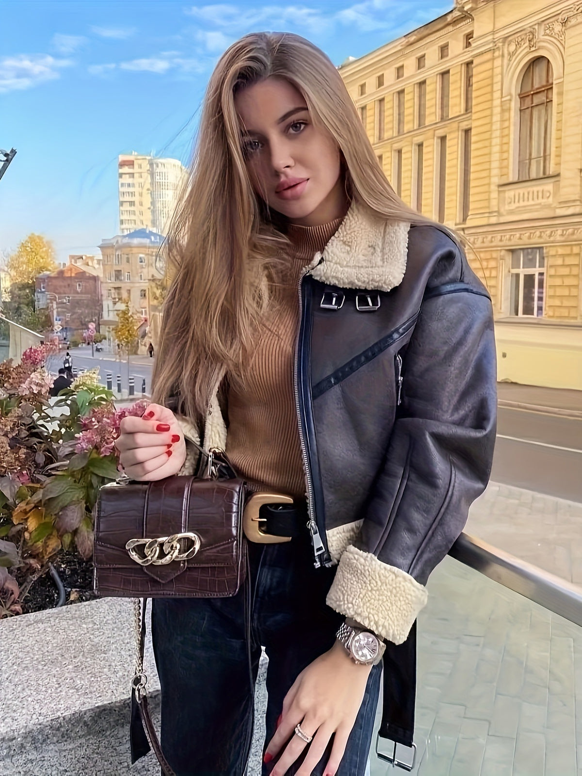 Marlowe | Vintage Shearling Jacket