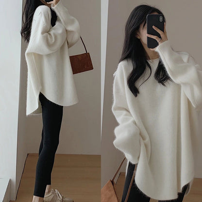 Margaux | Women's Longline Relaxed Knit Sweater