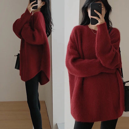 Margaux | Women's Longline Relaxed Knit Sweater