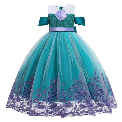 Coralie | Mermaid Princess Costume Dress