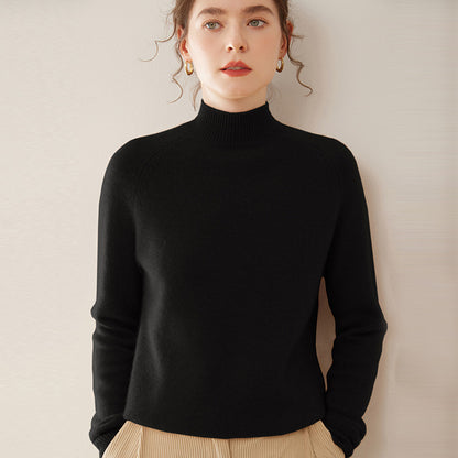 Anouk | Women's Half Turtleneck Knit Sweater