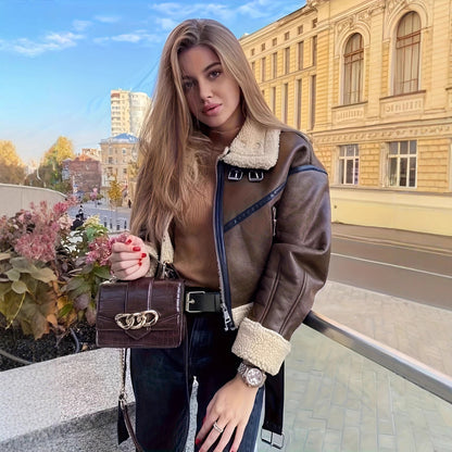Marlowe | Vintage Shearling Jacket