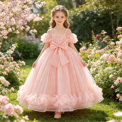 Elodie | Long Tulle Party Dress
