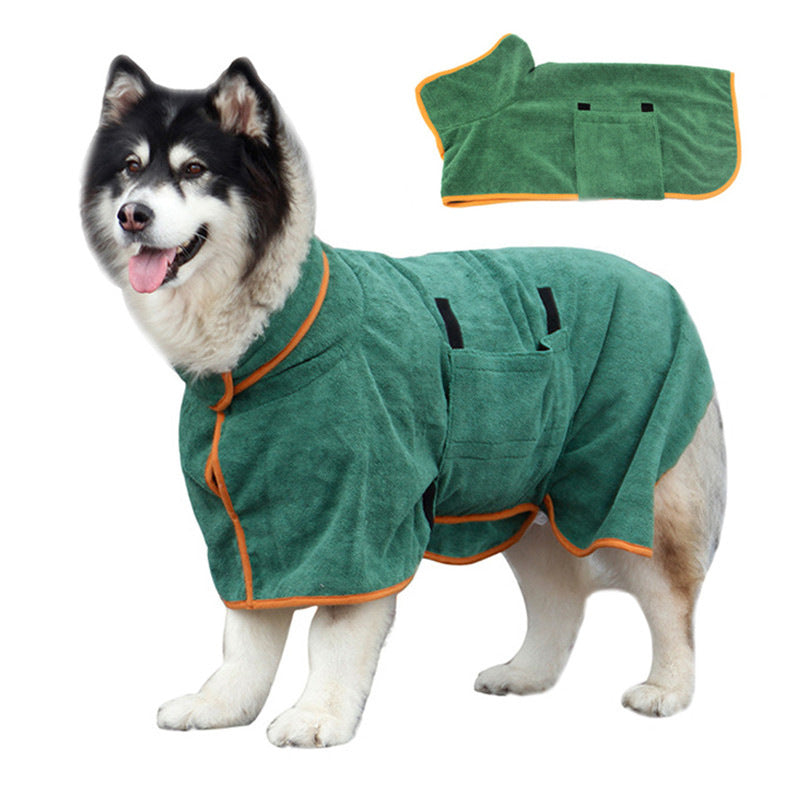 Super Absorbent Pet Bathrobe Towel