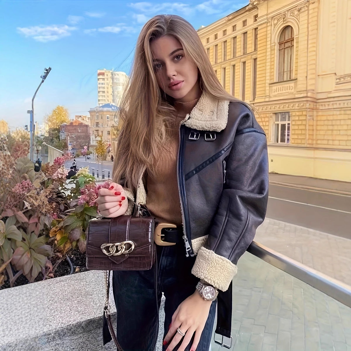 Marlowe | Vintage Shearling Jacket