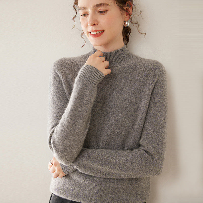Anouk | Women's Half Turtleneck Knit Sweater