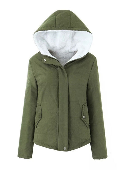 Harper | Hooded Fleece-Lined Puffer Jacket