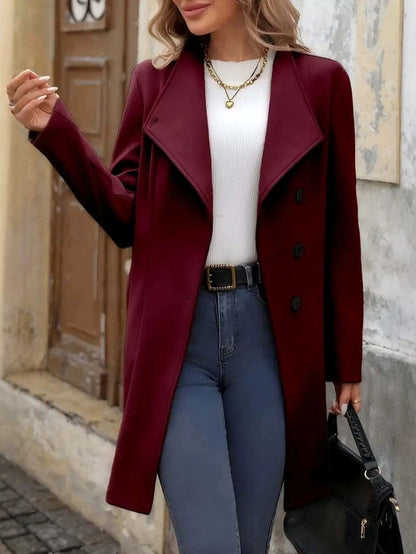 Isolde | Belted Cape Wool Coat
