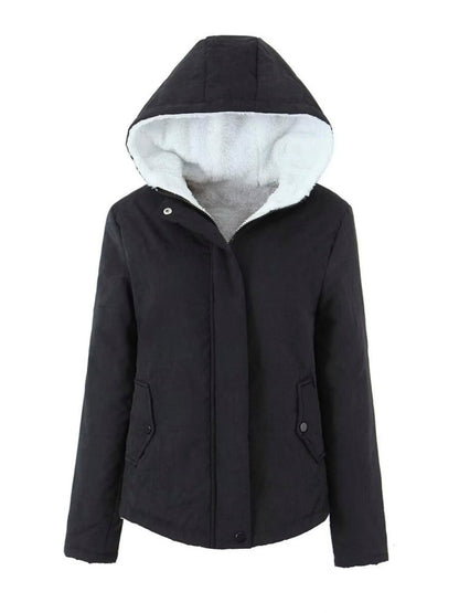 Harper | Hooded Fleece-Lined Puffer Jacket