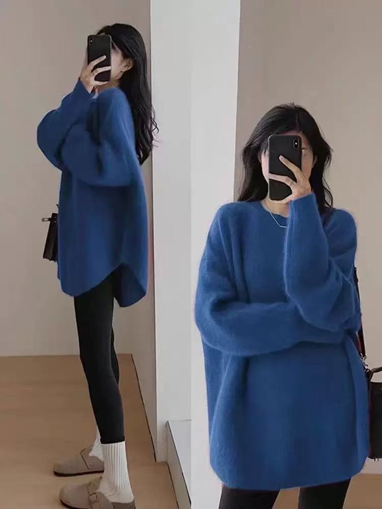 Margaux | Women's Longline Relaxed Knit Sweater
