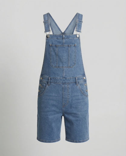 Kingsley | Men's Denim Bib Shorts