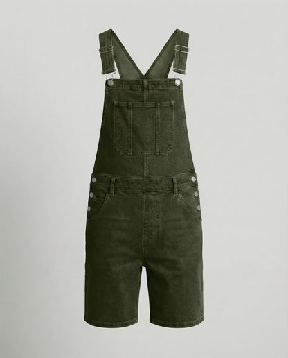 Kingsley | Men's Denim Bib Shorts