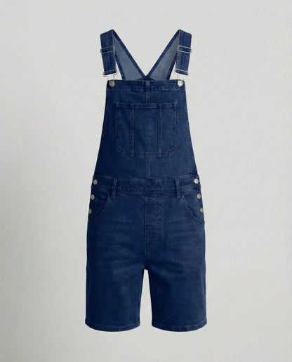 Kingsley | Men's Denim Bib Shorts