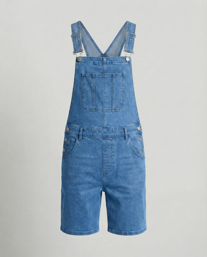 Kingsley | Men's Denim Bib Shorts