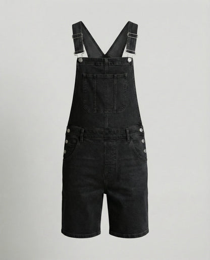 Kingsley | Men's Denim Bib Shorts