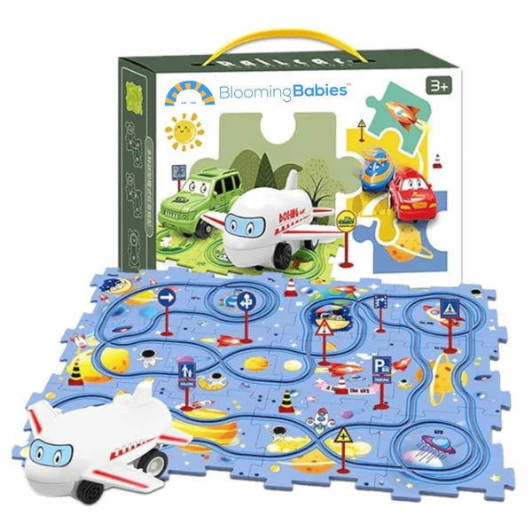 PuzzleRacer™ Kids Car Track Set