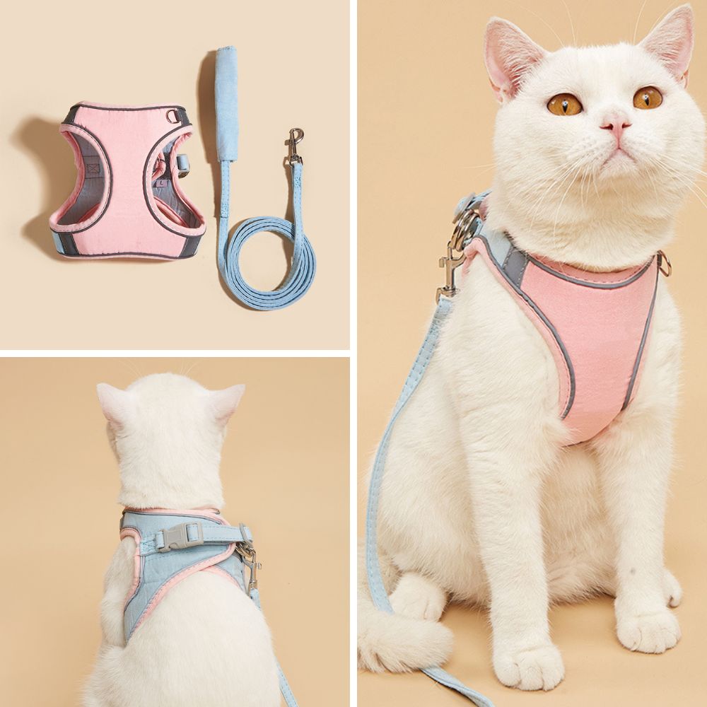 Pawfectly Safe™ Cat Harness And Leash Set