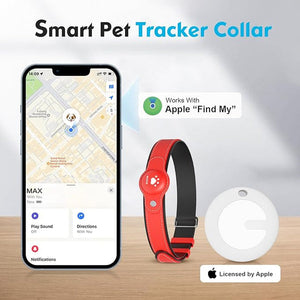 2-in-1 Smart Activity Pet Tracker Collar - Waterproof Pet GPS Locator