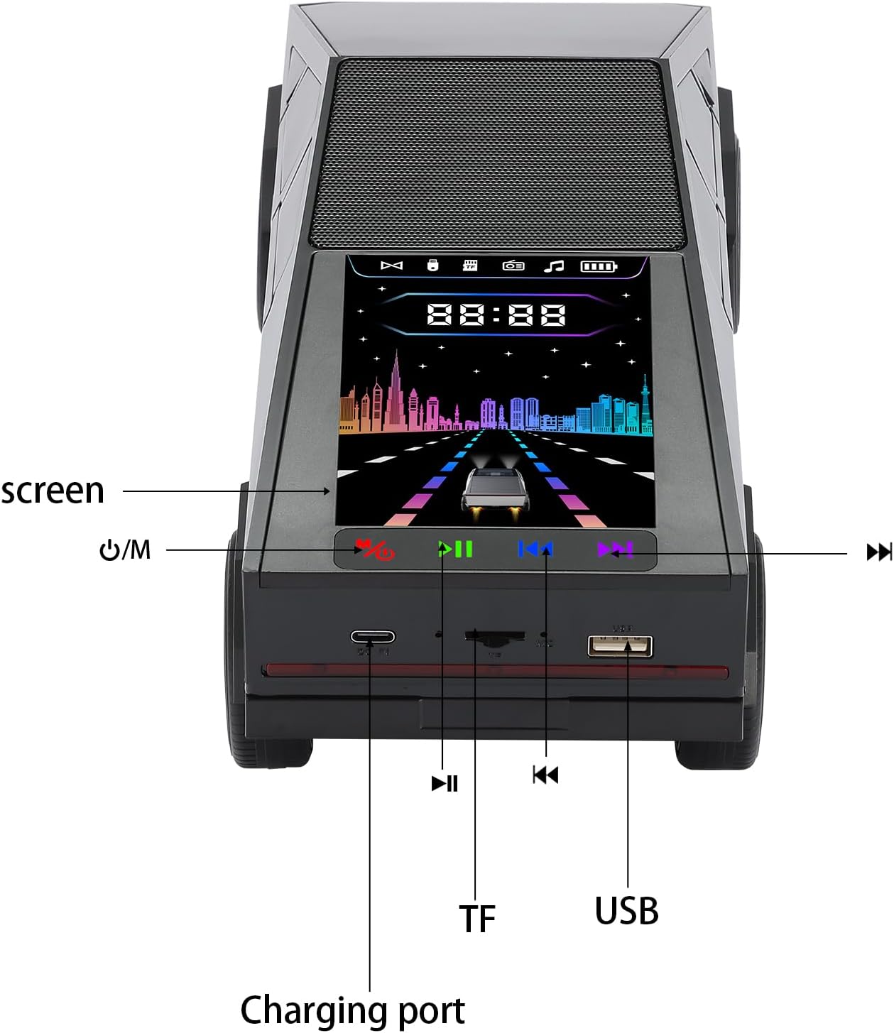 Pickup Truck Model Bluetooth Speaker