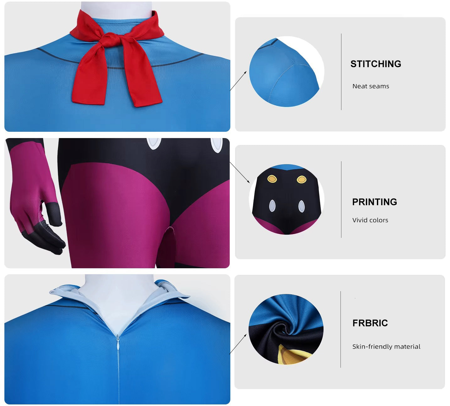 Poppy Playtime Chapter 5: Broken Things Clown Costume Cosplay Outfit