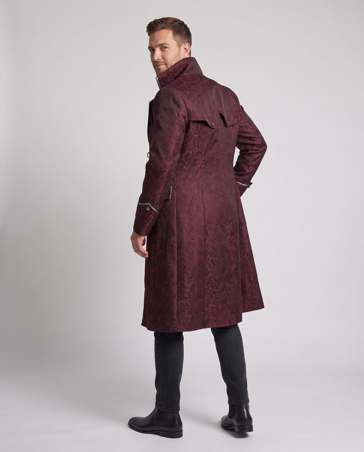 Ravenwood | Gothic High Collar Coat